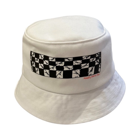 CHROME HEARTS Matty Boy "99 Eyes" Bucket Hat White Size M - Picture 5 of 6